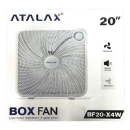 2 pieces of 20" Pedestal Fan White