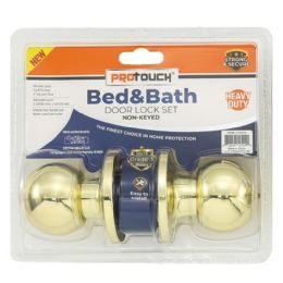 12 of Bed & Bath NoN-Key Door Lock With Locking (gold)