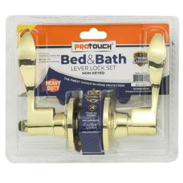 12 of Bed & Bath NoN-Keyed Lever Handle With Locking (gold)