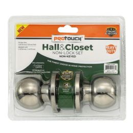 12 of Hall & Closet No Locking Door Lock Asst (chrome)