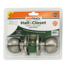 12 of Hall & Closet No Locking Door Lock Asst (satin Nickel)