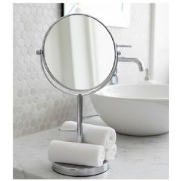 6 pieces 1x/3x 7" Chrome Vanity Mirror - Bathroom Accessories