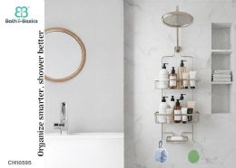 12 pieces "shower Caddy
satin Nickel Plated" - Shower Accessories