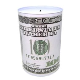 24 pieces Dollar Coin Bank 15x22 cm - Coin Holders & Banks