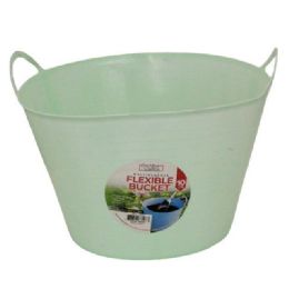 36 pieces 11 Quart Colorful Flexible Plastic Utility Bucket - Buckets & Basins