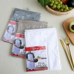 48 pieces Peva Plain Apron 28" X 32" - Kitchen Aprons