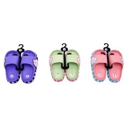 Wholesale Footwear Junior Girls Slipper 3 Assorted Colors