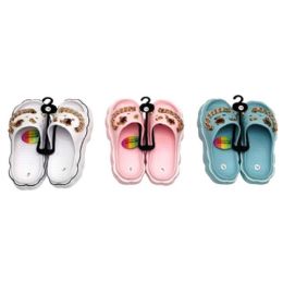 18 pieces Ladies Slipper 3 Assorted Colors - Women's Slippers