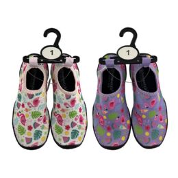 Wholesale Footwear Girls Aqua Shoes 2 Assorted Colors