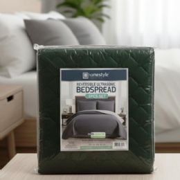 10 pieces 3 Pk Queen Ultrasonic Bedspread Set - Bed Sheet Sets