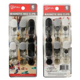 36 pieces 6pcs Magnetic Bag Clips Set - Clips and Fasteners