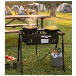 Double Burner Outdoor Gas Stove