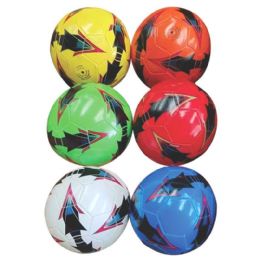 12 Wholesale Size 5 Sports Soccer Ball Arrow Prints