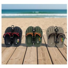 Wholesale Footwear Men Clog 3 Assorted Colors