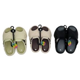 18 pieces Men Slipper 3 Assorted Colors - Men's Slippers