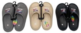 18 pieces Men Slipper 3 Assorted Colors - Men's Slippers