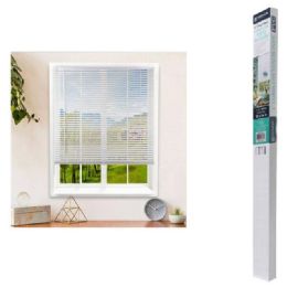 6 pieces 1"cordless Pvc Blinds 39"x64" - Window Curtains
