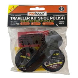 Wholesale Footwear 5pk Shoe Care Travel Kit