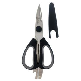 24 pieces of 8" Multipurpose Kitchen Scissor With Cover Asst