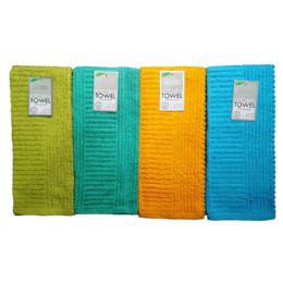 72 pieces 1pk 15x25 Half Strip Solid Kt 2.5lb - Kitchen Towels