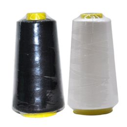48 pieces 70g Black/white Assorted Thread - Sewing Supplies