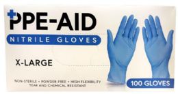 10 pieces of PpE-Aid X-Large Nitrile Examination Gloves