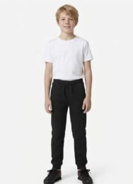 Youth Cotton Jogger Black Size Youth Medium