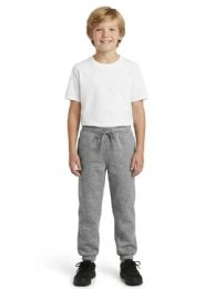 Youth Cotton Jogger Athletic Heather Gray Size Youth Small