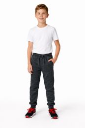 Youth Cotton Jogger Dark Gray Heather Size Youth Large