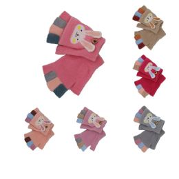 Kids Bunny Winter Gloves