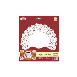 240 Pieces 20-Piece Paper Doilies 8.5 Inches - Baking Supplies
