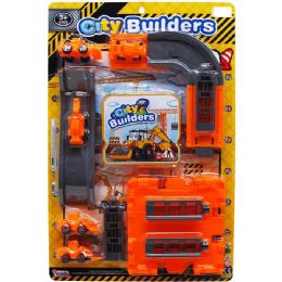 24 Wholesale 14pc Construction Truck Play Set