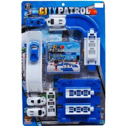 24 Wholesale 14pc Police Car Play Set