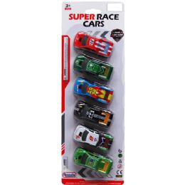 72 Wholesale 6pc 3in Racing Trucks Set