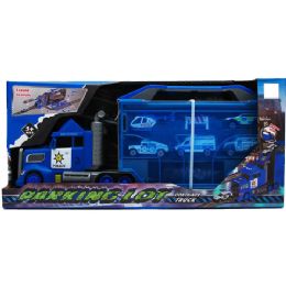 6 Wholesale 5pc Diecast Parking Tower Set With Accss 17.25 in