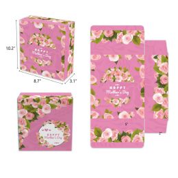 96 Pieces 10.2"x8.7"x3.1" Mother's Day Gift Box - Mothers Day