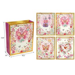 144 Pieces 10.2"x12.6"x3.9" Mother's Day Gift Bag - Mothers Day