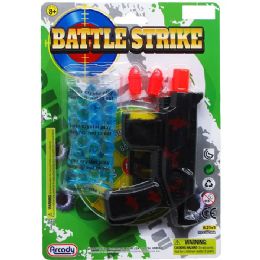 96 Pieces of 5.5" Dart Gun With Water Bullets On Blister Card