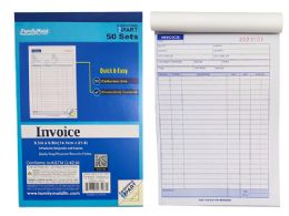 96 Wholesale Invoice Book, 50set 2 Part Carbonless