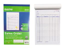96 Wholesale Sales Order Book 50 Set/2 Part 