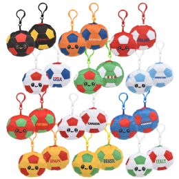 288 of 3" Country Soccer Backpack Clip