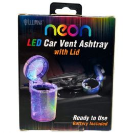 12 pieces Illumina Led Car Vent Ash Tray - Auto Accessories