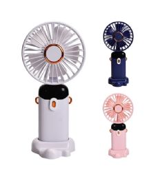 120 Pieces of Handheld Fan Mix Colors LED Digital Display
