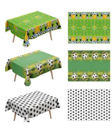 360 Pieces Football Table Cover 3 Designs 137x274cm - Table Cloth