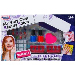 24 Wholesale Diy Nail Beauty Salon Kit In Window Box