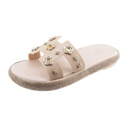 12 pieces of Women's Floral H Band Sandal (6-10)