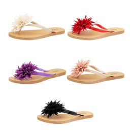 40 pieces Women's Big Flower Sandal (6-10) - Women's Sandals