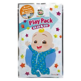 48 pieces Cocomelon 4crayons, 25stickers, 24pg Fun Size Color Book - Coloring & Activity Books