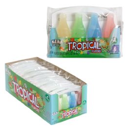36 pieces of NiK-L-Nip Tropical Bottles 4/pkg 4 Flavors Counter Display
