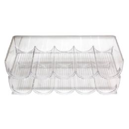 Wine/water Bottle Rack 2pc Set 18.9x8x4 Linus Stackable Polyethylene Terephthalate No Online Sales - Home Accessories